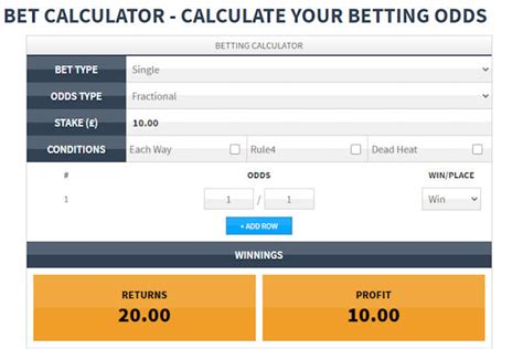 exotic betting calculator|TAB Racing Bet Calculator.